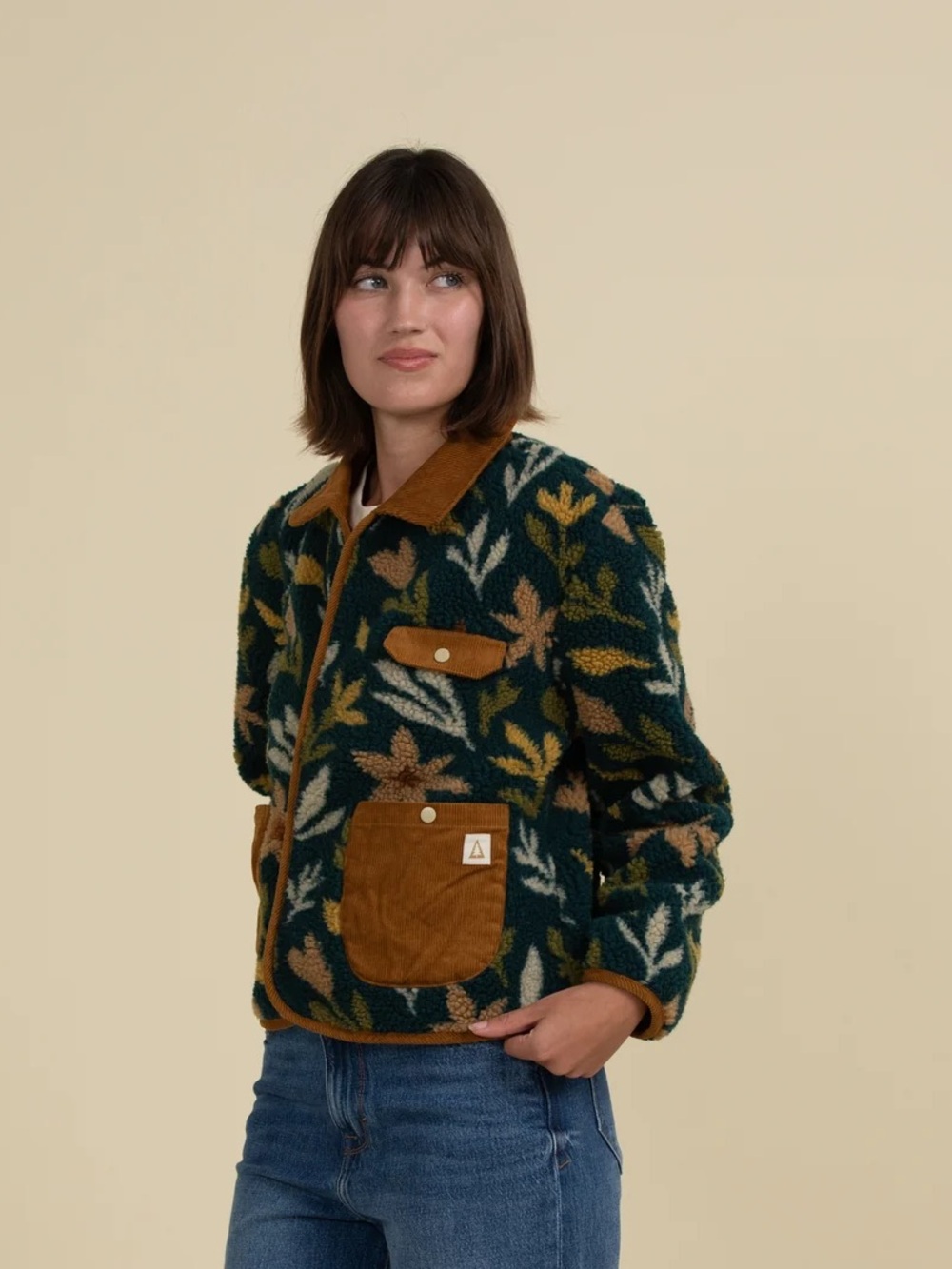 The Landmark Project Haven Women's Full Snap Sherpa Jacket Small Sm NWT - Picture 5 of 8